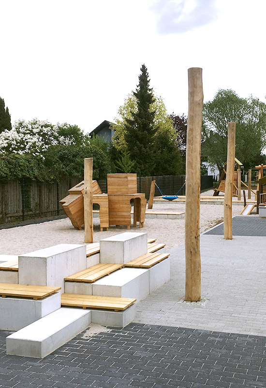 baukind Kita KiKu Kinderland Aussenraum
