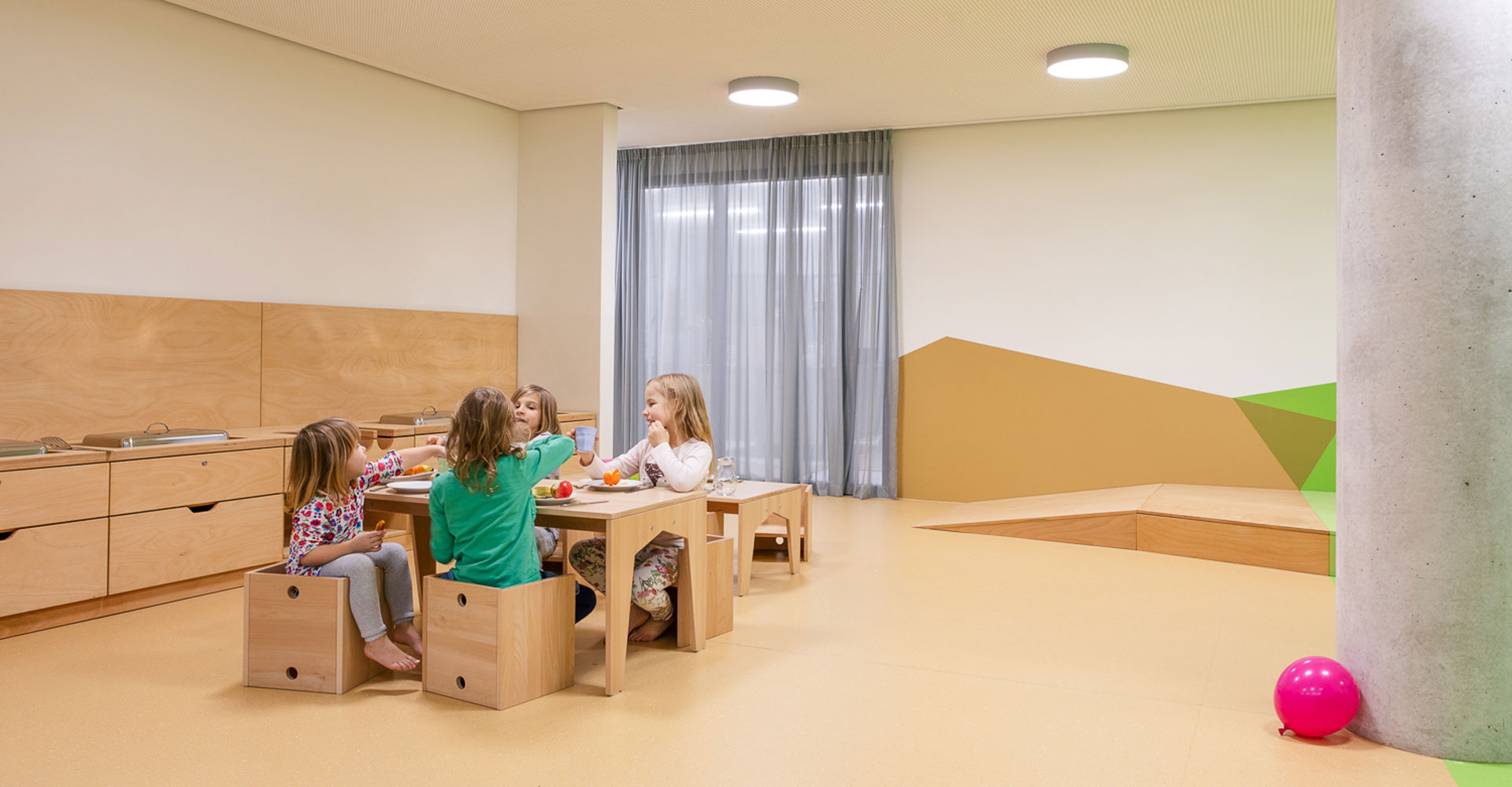 baukind | Betriebskita Aussenbereich Berlin – Kinderrestaurant Betriebskita Berlin – Kinderrestaurant