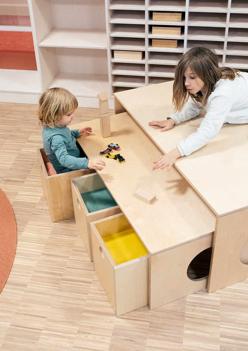 baukind | Kita Lenau Berlin – Spielmöbel baukind – Daycare Centre Lenau Berlin – Play furniture