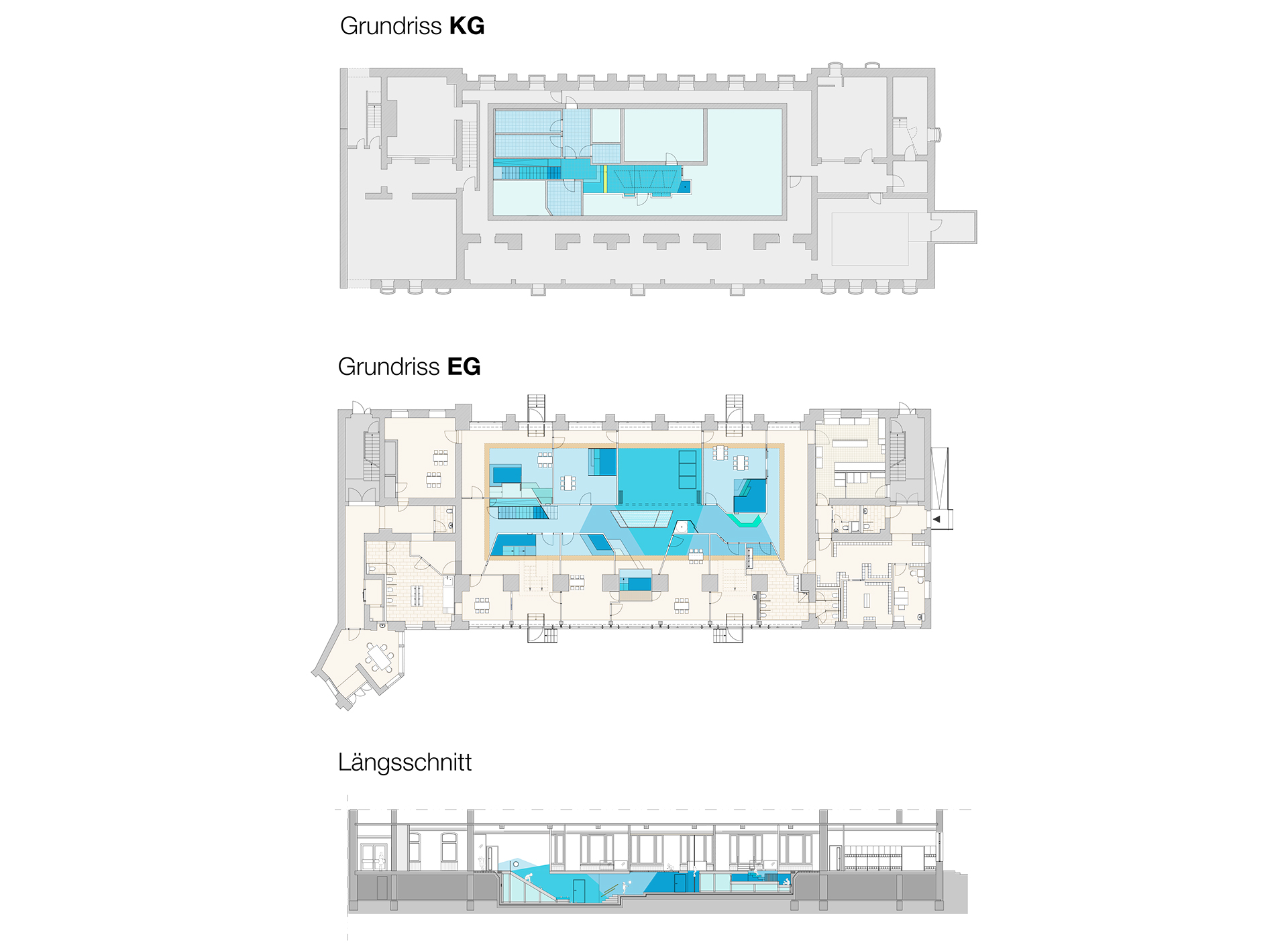 baukind | Kita hisa Malteser Berlin – Grundriss Schnitt baukind | Daycare Centre hisa Malteser Berlin – Floorplan