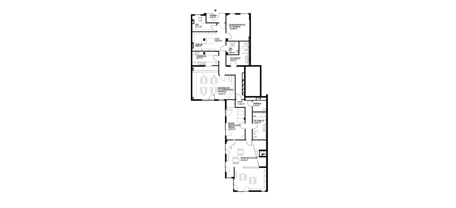 baukind | Kita Löffelohr Berlin – Grundriss